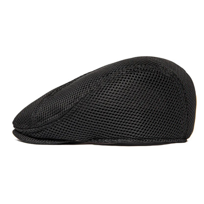 The Rialto | Men's Breathable Mesh Hollow Beret Ivy Cap | Urban Caps NZ