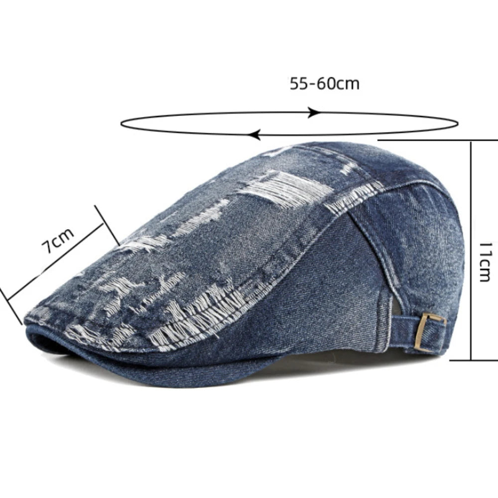 Denbigh Denim-Style Beret