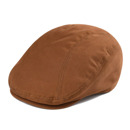 The Helmsley | Men's Cotton Twill Vintage Ivy Driving Cap | Urban Caps NZ