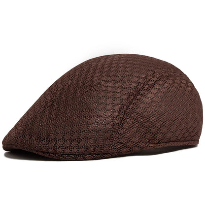 Solid Mesh Ivy Cap | Lightweight Country Flat Cap | Urban Caps NZ