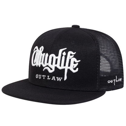 The Ladbroke | Thug Life Embroidery Unisex Snapback Cap | Urban Caps NZ