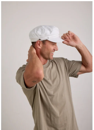 Nash Cotton Greek Fisherman Cap – Classic Black UPF50+