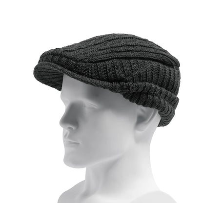 Knitted Earflap Ivy Cap | Scottish Country Flat Cap | Urban Caps NZ