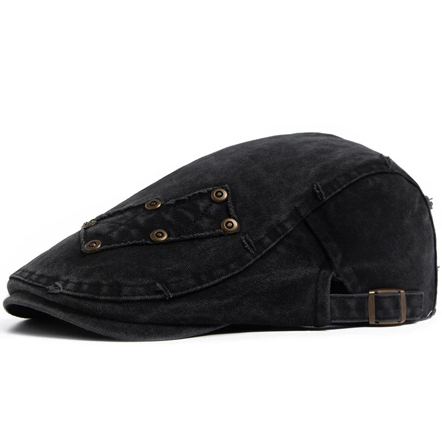 Washed Cabbie Ivy Cap | Vintage Heritage Flat Cap | Urban Caps NZ