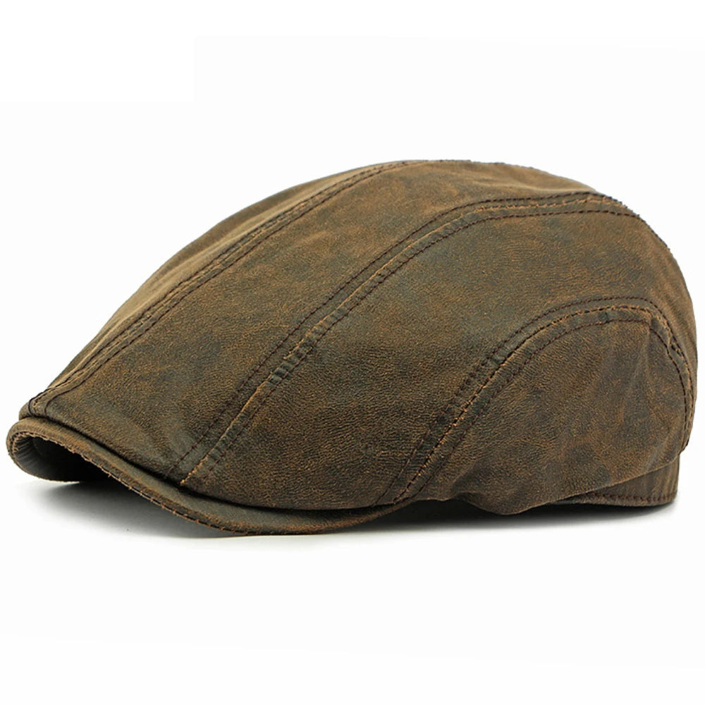 Lyon Premium Artist Beret in Coffee Style