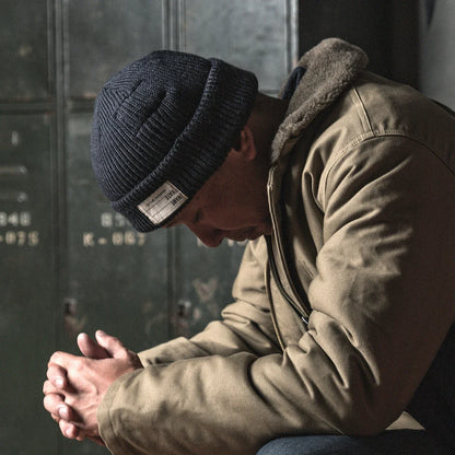 The Convoy | WWII USN Watch Cap Wool Knitted Beanie | Urban Caps NZ