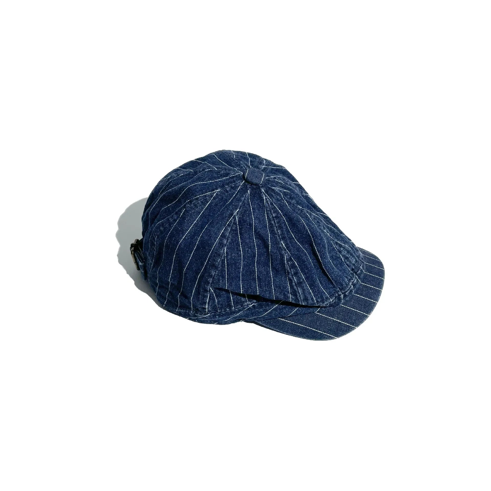 Kyoto Washed Denim Beret in Blue