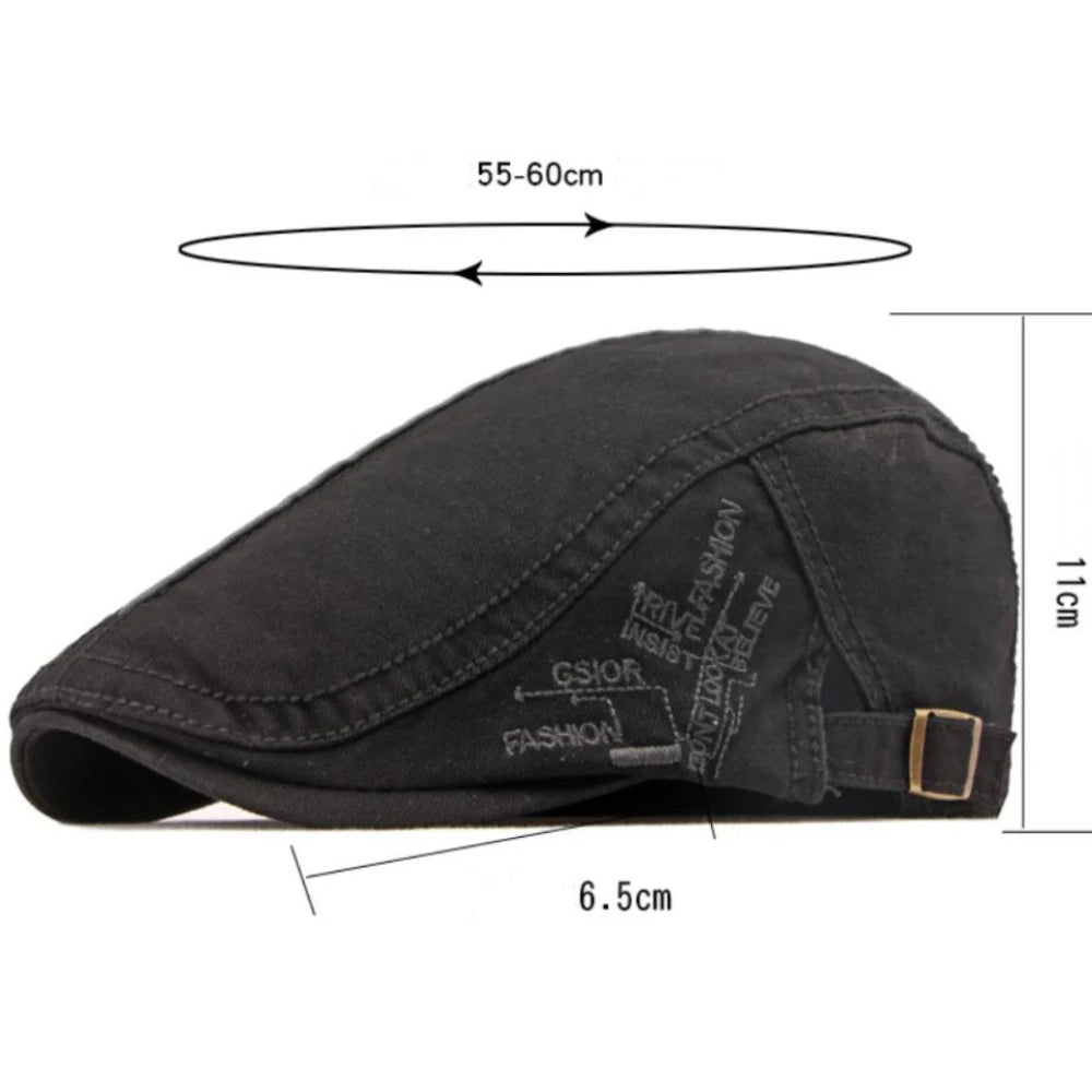Fitzrovia Letter-Pattern Beret