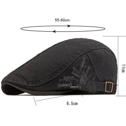 Fitzrovia Letter-Pattern Beret