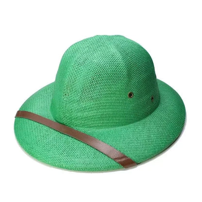 Ranger Straw Jungle Hat in Green