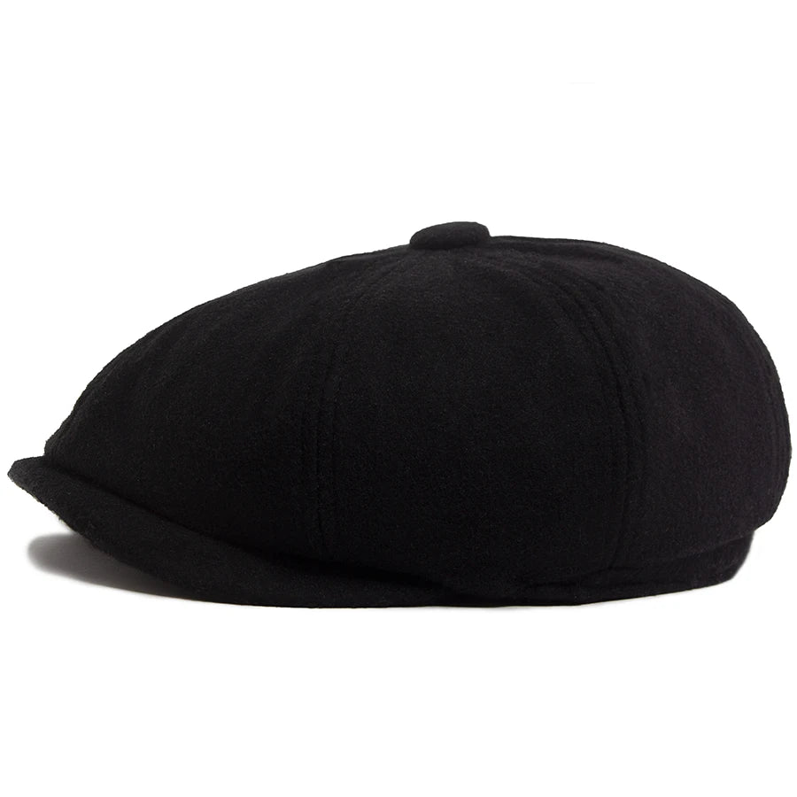 Woollen Cloth Newsboy Cap | Warm British Heritage Cap | Urban Caps NZ