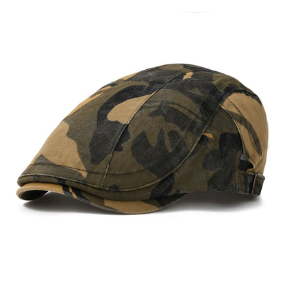The Shelby | Men's Cotton Peaky Blinders Flat Cap | Urban Caps NZ
