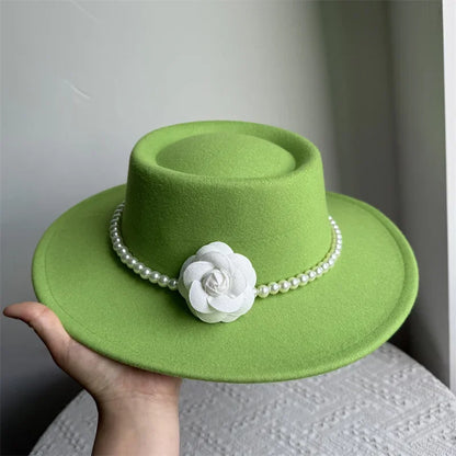Chantilly Wide-Brim Felt Fedora