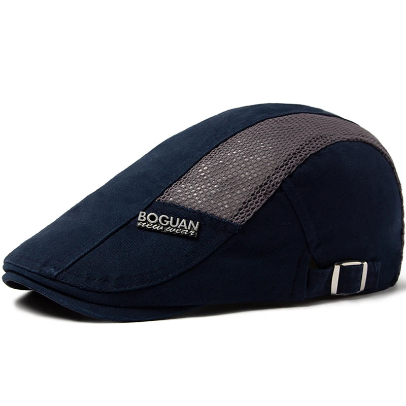 Breathable Duckbill Ivy Cap | Gentleman's Driving Flat Cap | Urban Caps NZ