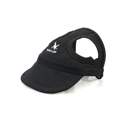 Adjustable dog cap shown in five colours