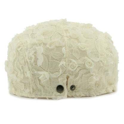 Glastonbury Lace Floral Beret