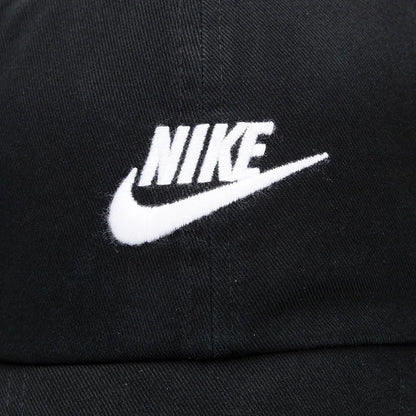 Nike Sports Cap - Black Curved-Brim Sun & Running Hat