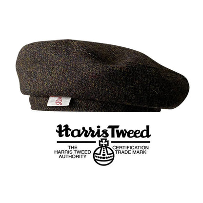 Premium Adjustable Harris Tweed Newsboy Cap | 100% Pure Wool | Urban Caps
