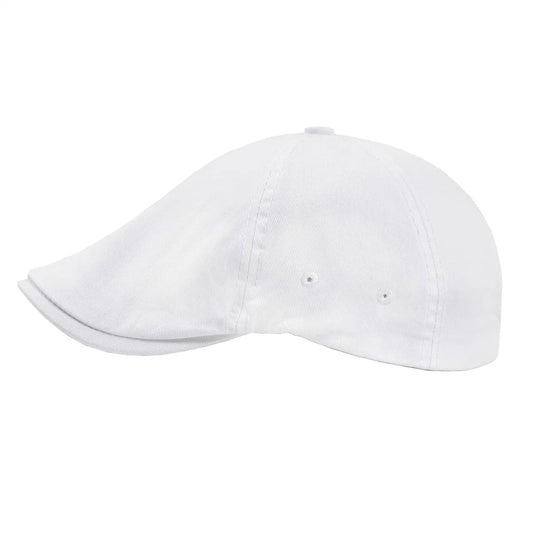 The Newmarket | Men's Cotton Twill Classic Ivy Flat Cap | Urban Caps NZ