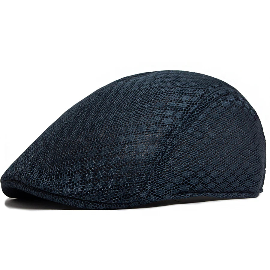 Solid Mesh Ivy Cap | Lightweight Country Flat Cap | Urban Caps NZ