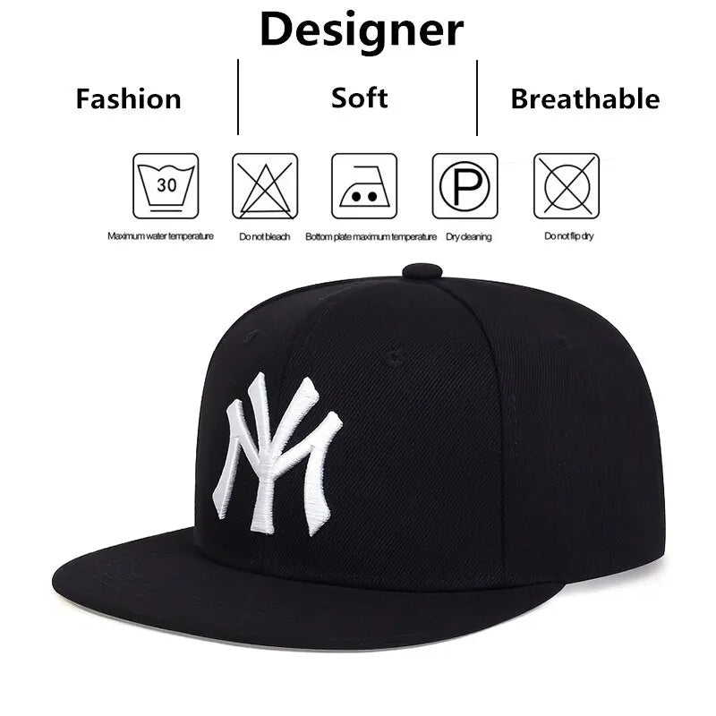 The Dalston | Letter Embroidery Unisex Snapback Cap | Urban Caps NZ