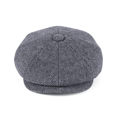 The Connemara | Men's Wool Tweed Snap-Brim Newsboy Cap | Urban Caps NZ