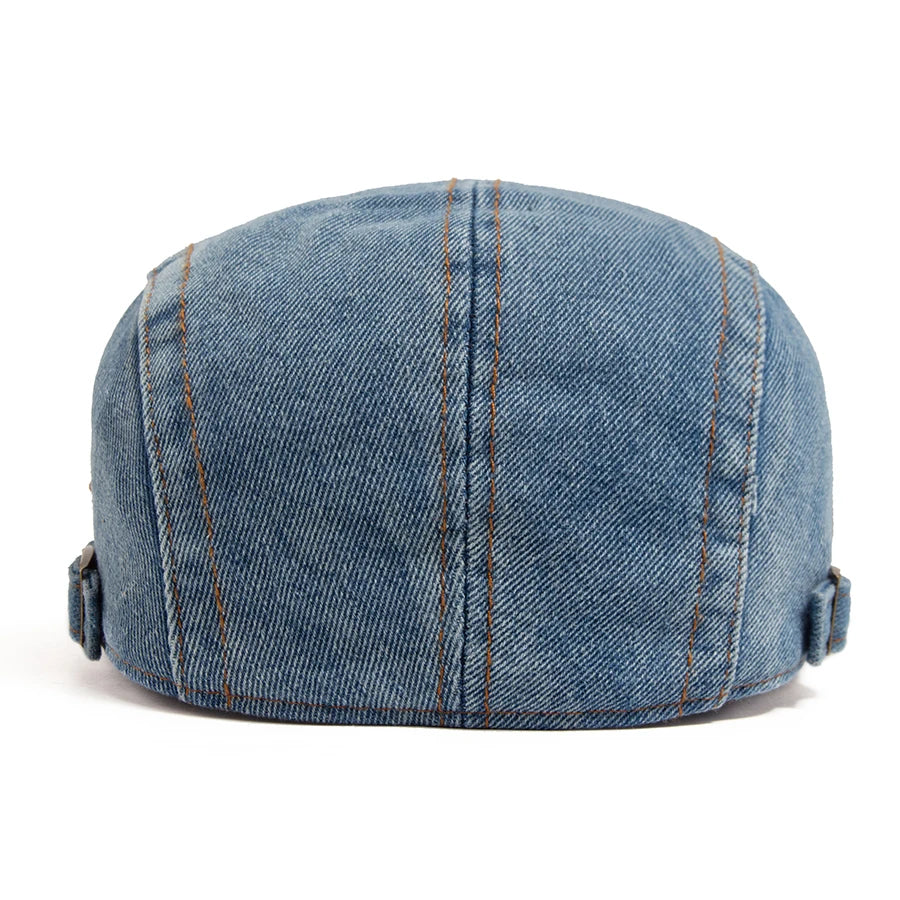 Washed Solid Ivy Cap | Classic Country Flat Cap | Urban Caps NZ