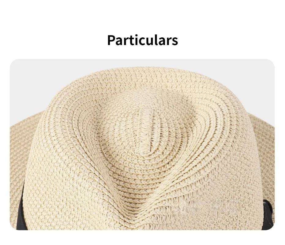 Kingston XL Straw Panama Hat – UPF 50+ Wide Brim Summer Sun Hat (61-63cm)