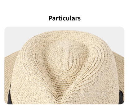 Kingston XL Straw Panama Hat – UPF 50+ Wide Brim Summer Sun Hat (61-63cm)
