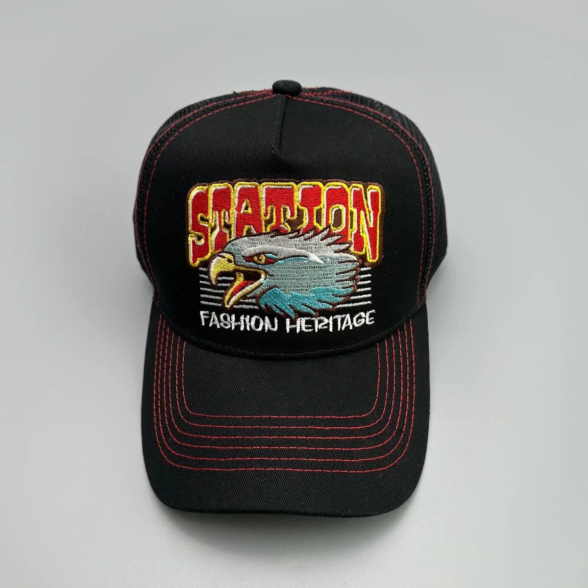 Yellowstone Wildlife Embroidered Cap