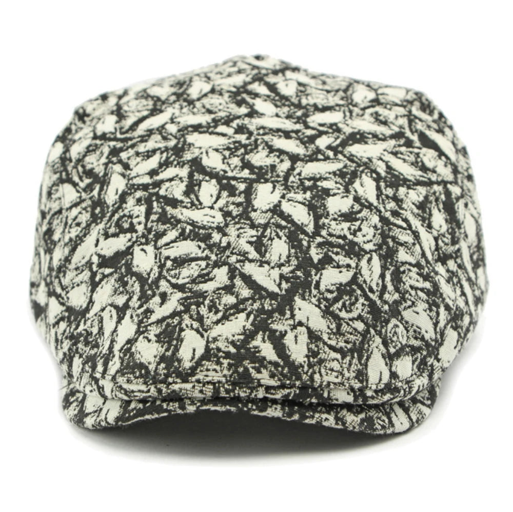Bath Print Ivy Beret