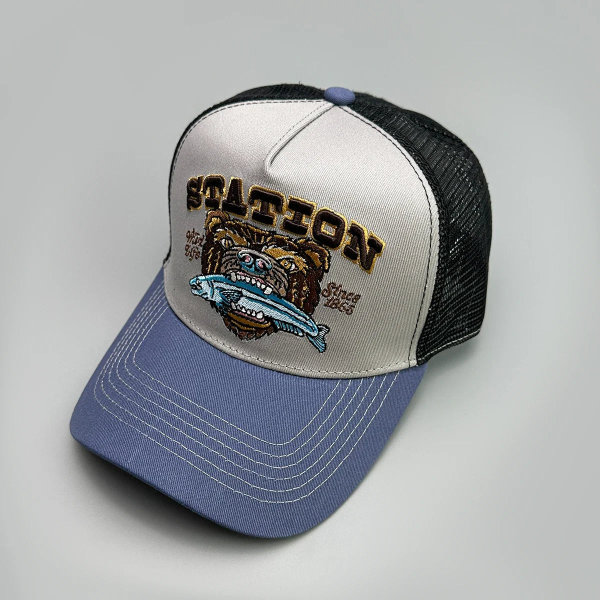Yellowstone Wildlife Embroidered Cap in Lm