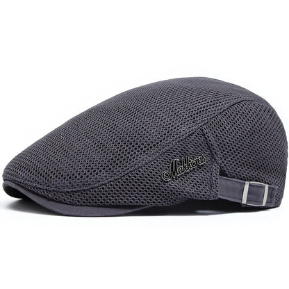 Breathable Mesh Ivy Cap | Country Summer Flat Cap | Urban Caps NZ