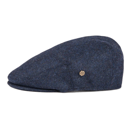 The Wicklow | Wool Tweed Herringbone Irish Flat Cap | Urban Caps NZ
