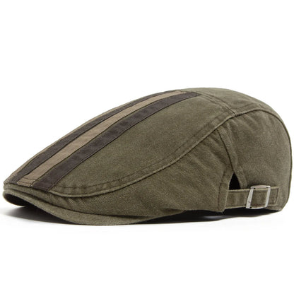 Washed Patchwork Ivy Cap | Five Panel Flat Hat | Urban Caps NZ