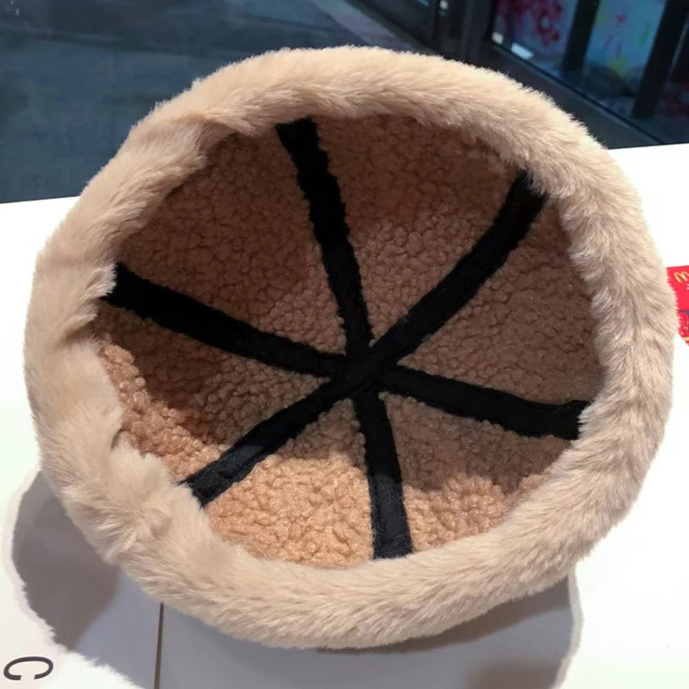 Kodiak Lamb Fleece Bomber Hat
