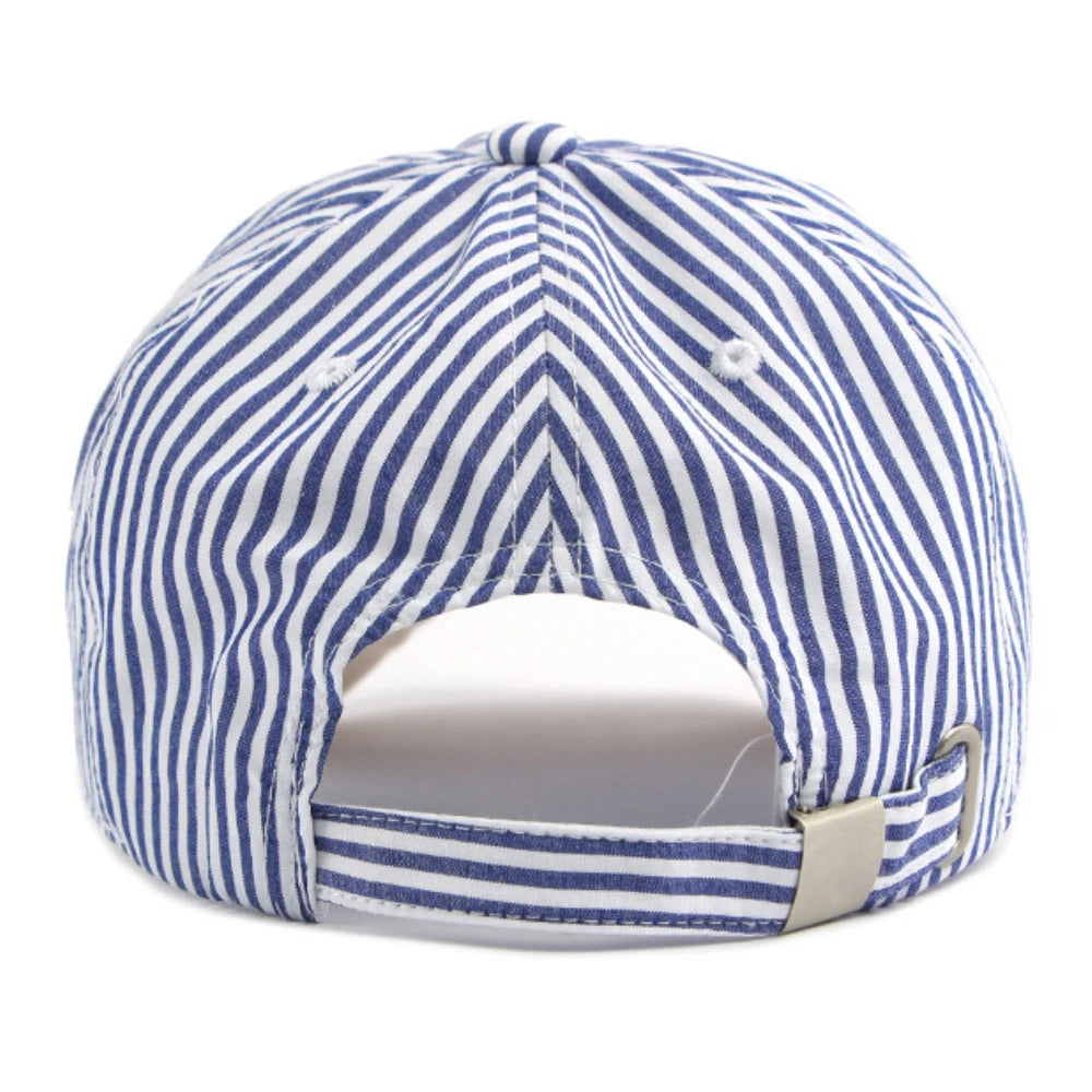 Putney Striped Sun Cap