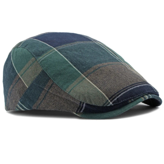 Turin Western Plaid Ivy Cap