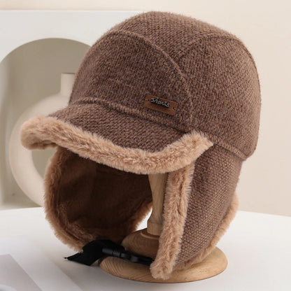 Karelia Fleece-Lined Riding Hat in Coffee