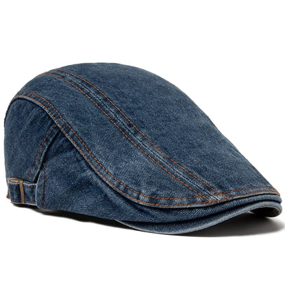 Solid Peaked Ivy Cap | Classic Gentleman's Flat Cap | Urban Caps NZ