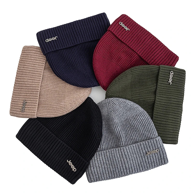 The Aviemore | Fur-Lined Thickened Ski Knitted Beanie | Urban Caps NZ