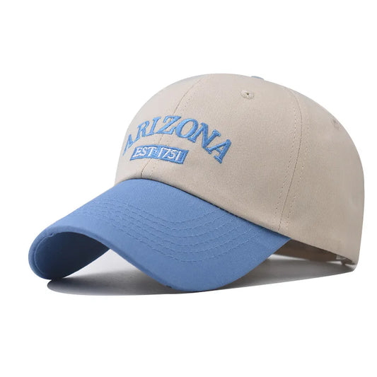 Print Letter Cotton Baseball Cap | Summer Sports Cap | Urban Caps NZ