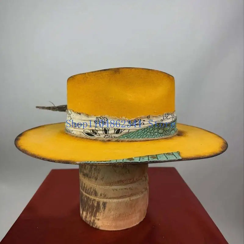 Cheyenne Wool Wide-Brim Hat