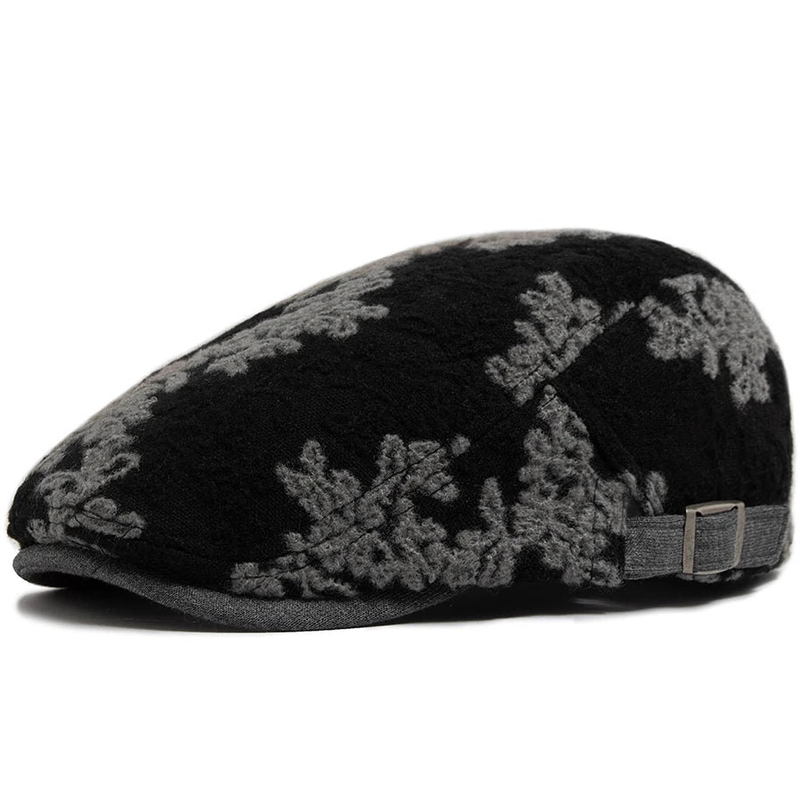 Floral Print Ivy Cap | Country Garden Flat Cap | Urban Caps NZ