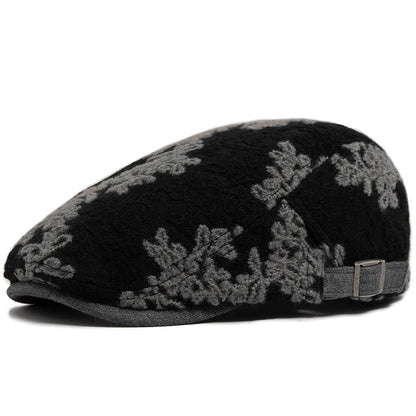 Floral Print Ivy Cap | Country Garden Flat Cap | Urban Caps NZ