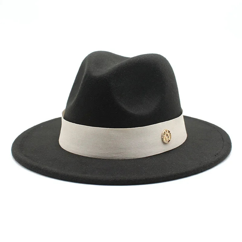 Ascot Formal Fedora in Black