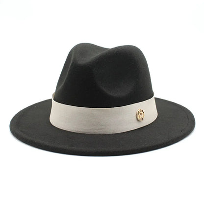Ascot Formal Fedora in Black