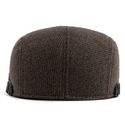 Velvet Grid Ivy Cap | Premium Winter Flat Cap | Urban Caps NZ