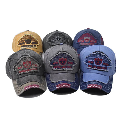 Pentagram Letter Embroidered Baseball Cap | Summer Sports Cap | Urban Caps NZ