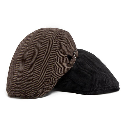 Heritage Herringbone Ivy Cap | British Country Flat Cap | Urban Caps NZ